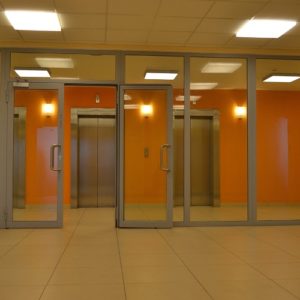 Противопожарная перегородка комбинированного типа / серия FRM5394